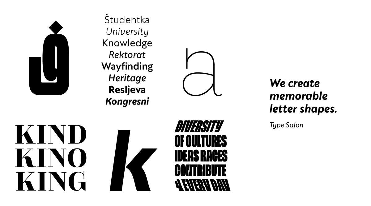 Type Salon, Spektra typeface, 2020